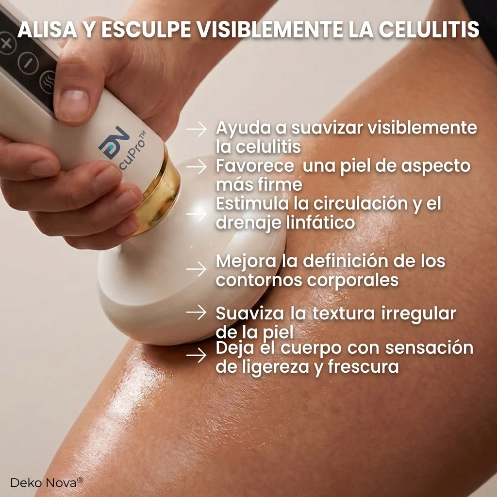 VacuPro™ Masajeador Anticelulítico de Ventosa y Calor